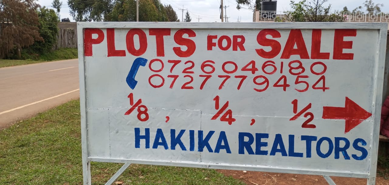 Prime Plots In Annex, Eldoret